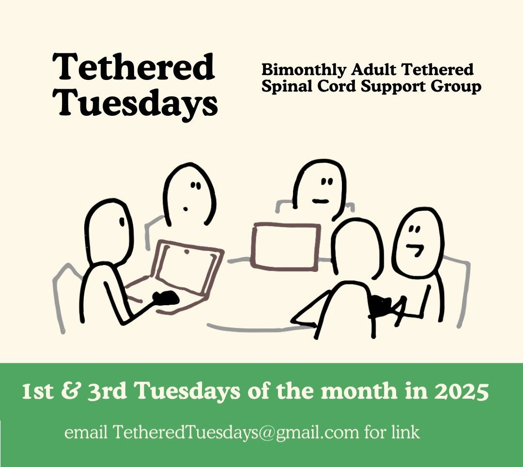 Flyer for Tethered Tuesdays (for Adults)