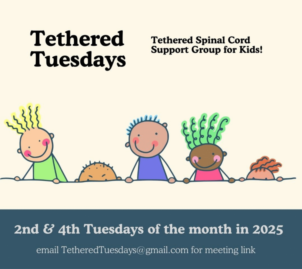 Flyer for Tethered Tuesdays (for Adults)