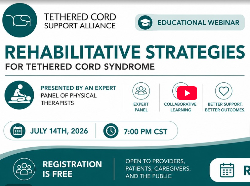 Rehabilitative Strategies for Tethered Cord Syndrome